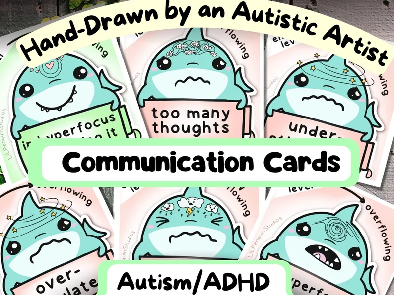 Lil Penguin Studios Communication Cards